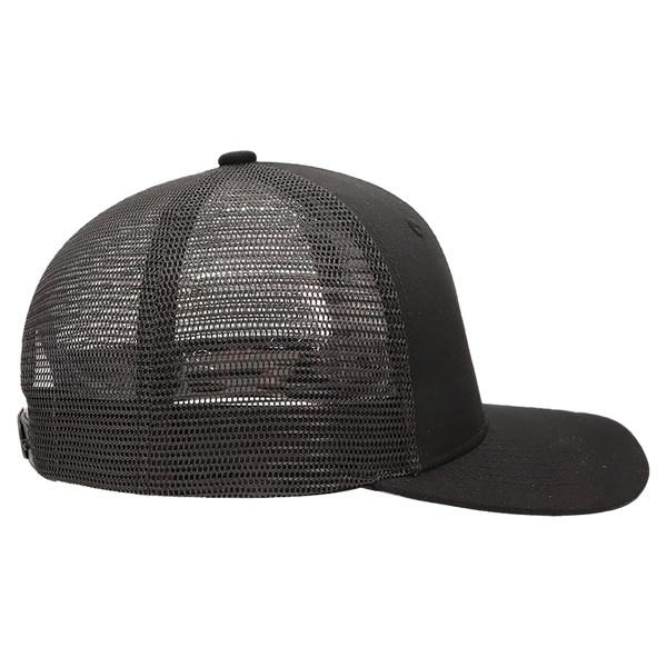 BrimCo Classic Trucker Hat - Black-Black