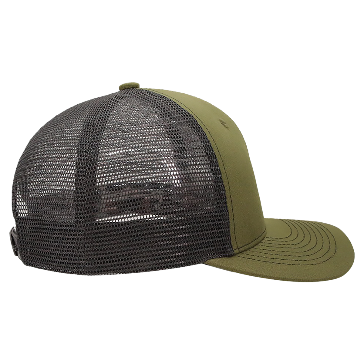 BrimCo Classic Trucker Hat - Army Green-Black