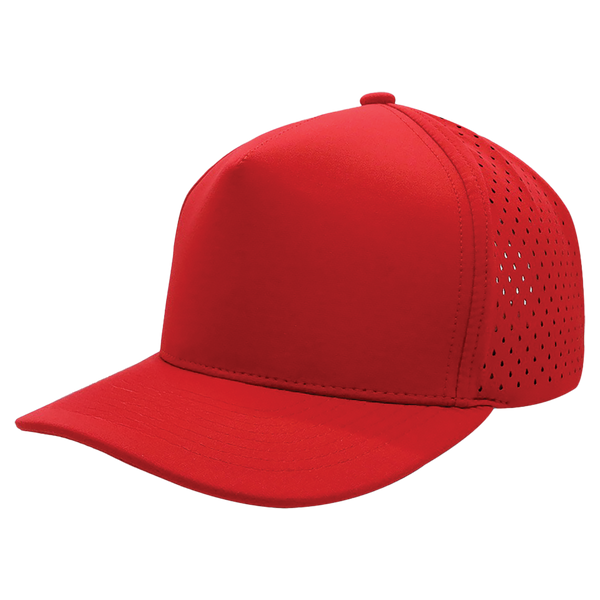 BrimCo Performance Hat - All Red
