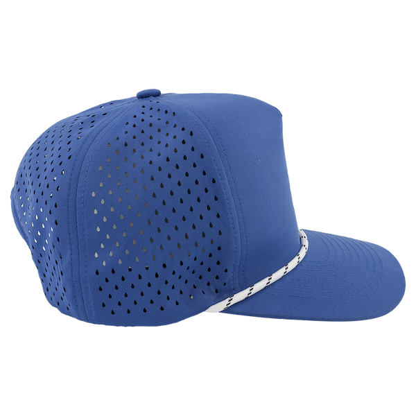 BrimCo Performance Rope Hat - All Blue-White Rope