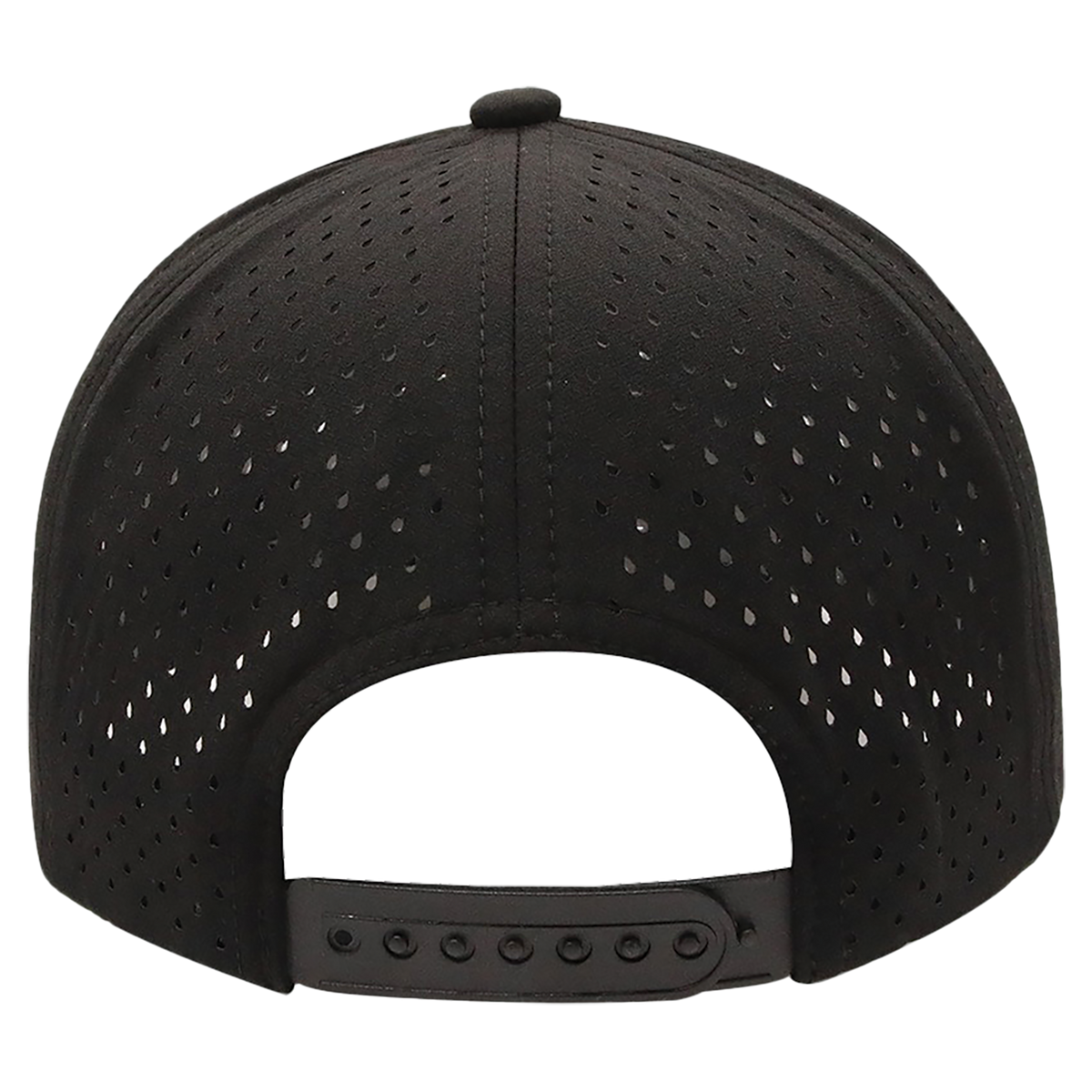 BrimCo Performance Rope Hat - All Black-White Rope