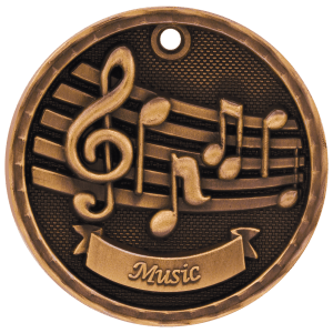 3D Medal - Custom Engraved Award