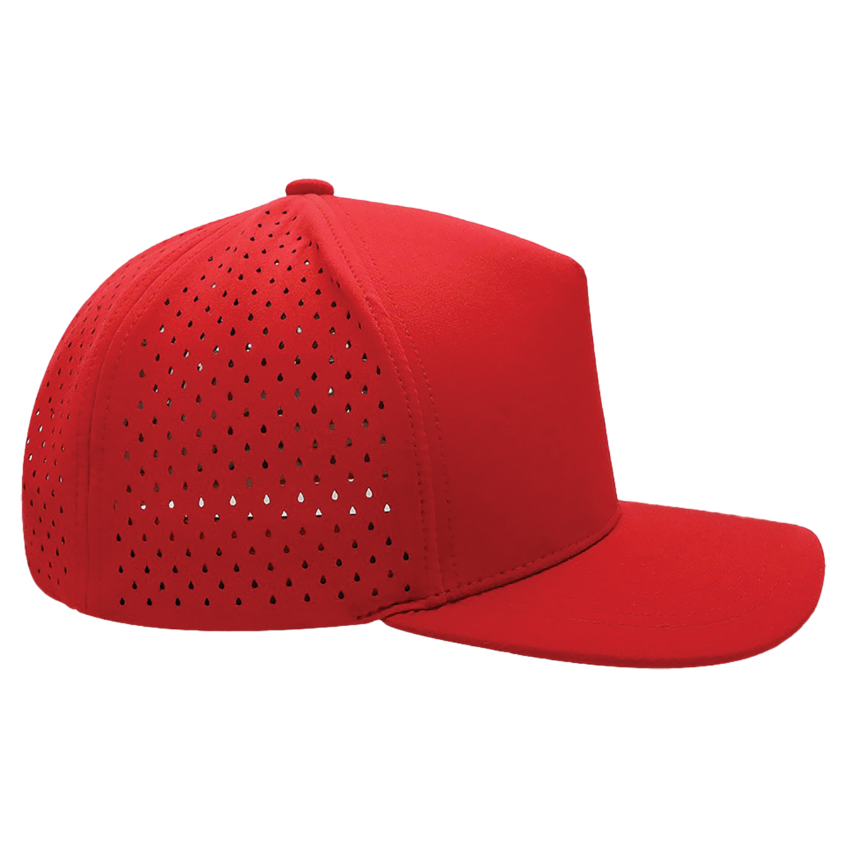 BrimCo Performance Hat - All Red