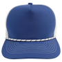 BrimCo Performance Rope Hat - Royal Blue/White-White Rope