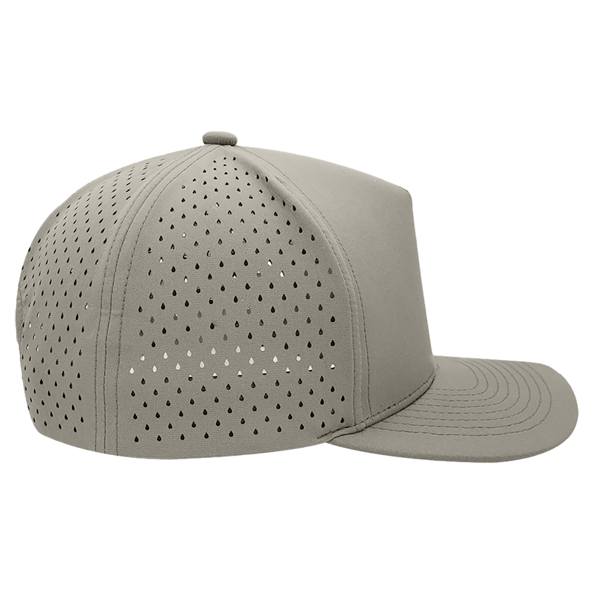 BrimCo Performance Hat - All Light Gray
