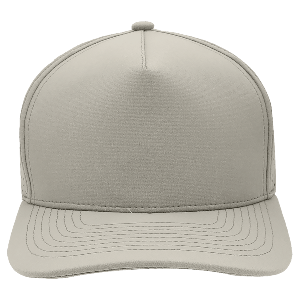 BrimCo Performance Hat - All Light Gray