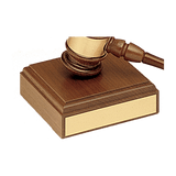 Gavel Sounding Block (Block Only) - Laser Engraved Gift