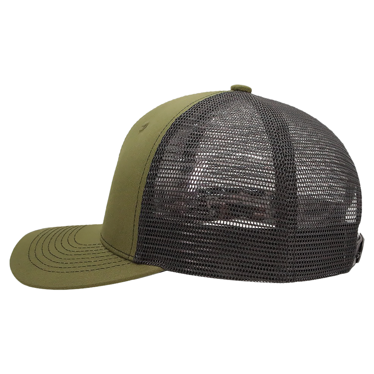BrimCo Classic Trucker Hat - Army Green-Black
