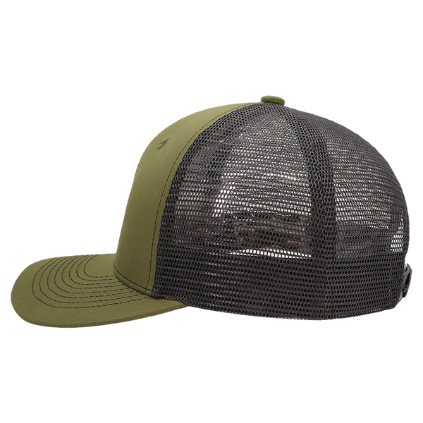 BrimCo Classic Trucker Hat - Army Green-Black