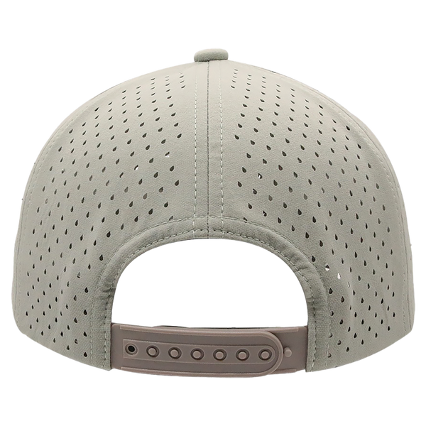 BrimCo Performance Rope Hat - Light Gray-White Rope