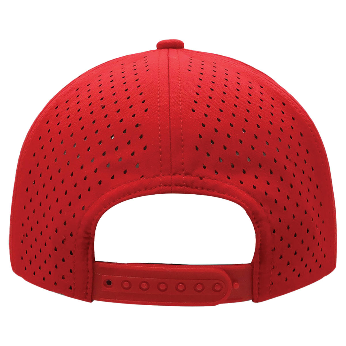 BrimCo Performance Rope Hat - Red-White Rope