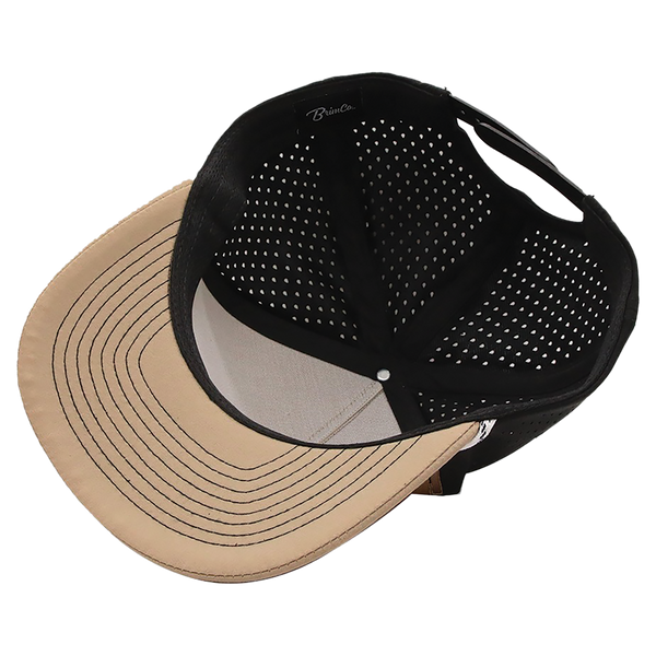 BrimCo Performance Rope Hat - Desert Tan/Black-White Rope