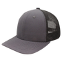 BrimCo Classic Trucker Hat - Charcoal-Black