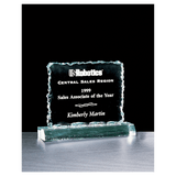 Crushed Ice Jade Acrylic - Laser Engraved Gift