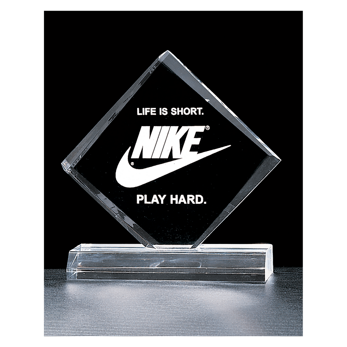 Diamond Series Clear Acrylic - Laser Engraved Gift