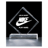 Diamond Series Clear Acrylic - Laser Engraved Gift