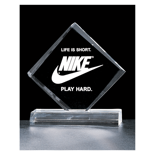 Diamond Series Clear Acrylic - Laser Engraved Gift