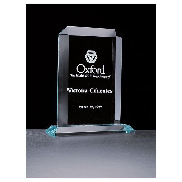 Summit Series Rectangular Acrylic Award - Laser Engraved Gift