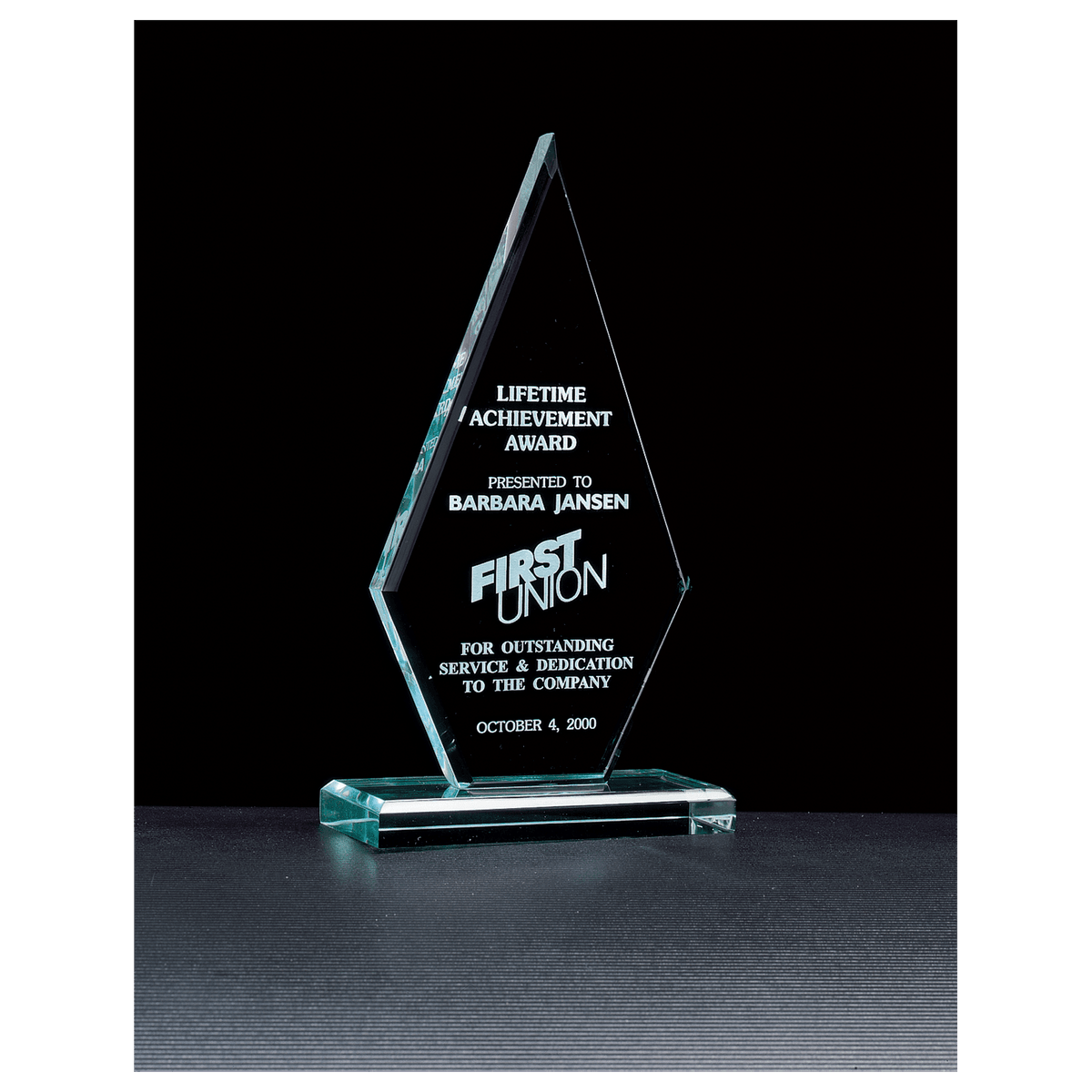 Elite Series Jade Acrylic - Laser Engraved Gift