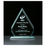 Diamond Series Jade Acrylic Award - Laser Engraved Gift