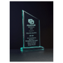 Zenith Series Jade Acrylic Award - Laser Engraved Gift