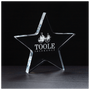 Star Acrylic Paperweight - Laser Engraved Gift