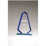Flame Series Acrylic with Accented Bevel - Laser Engraved Gift