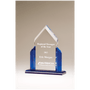 Peak Series Acrylic with Accents, Black Base - Laser Engraved Gift