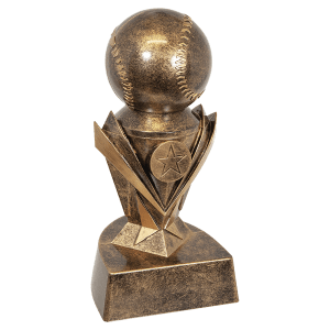 Baseball/Softball Astro Award Resin Trophy - Custom Engraved Award