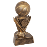 Basketball Astro Award Resin Trophy - Custom Engraved Award
