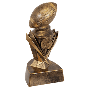 Football Astro Award Resin Trophy - Custom Engraved Award