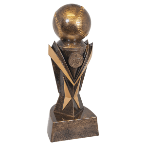 Baseball/Softball Astro Award Resin Trophy - Custom Engraved Award