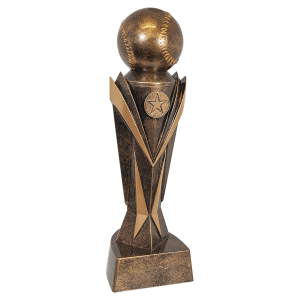 Baseball/Softball Astro Award Resin Trophy - Custom Engraved Award