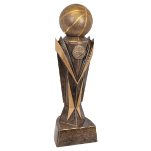 Basketball Astro Award Resin Trophy - Custom Engraved Award