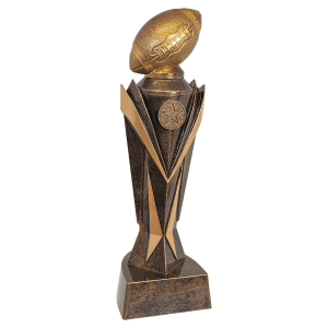 Football Astro Award Resin Trophy - Custom Engraved Award