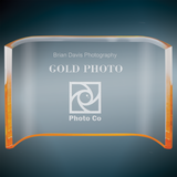 Color Crescent Acrylic - Custom Engraved Award