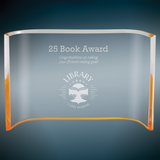 Color Crescent Acrylic - Custom Engraved Award