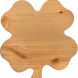 Alder Clover Plaque - Custom Engraved Plaque