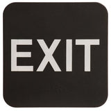 Black-White Exit ADA Sign - ADA Compliant Sign