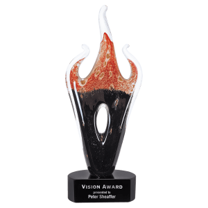 Flame Art Glass - Laser Engraved Drinkware