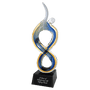 Solo Figure Rising - Custom Engraved Award