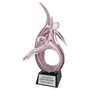 Duo Figure Rising - Custom Engraved Award