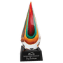 Faceted Rain Drop - Custom Engraved Award