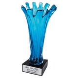 Cup Art Glass Sculpture - Laser Engraved Drinkware