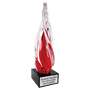 Twisted Spire with Base - Custom Engraved Award