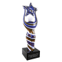 Glass Figure with and Base - Laser Engraved Drinkware