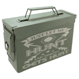 A 30 Caliber Army Surplus Steel Ammo Can