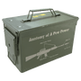 A 50 Caliber Army Surplus Steel Ammo Can