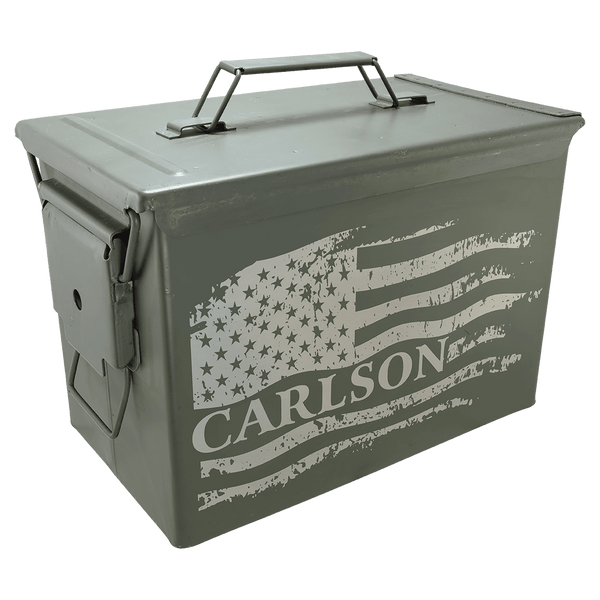 A Fat 50 Caliber Army Surplus Steel Ammo Can