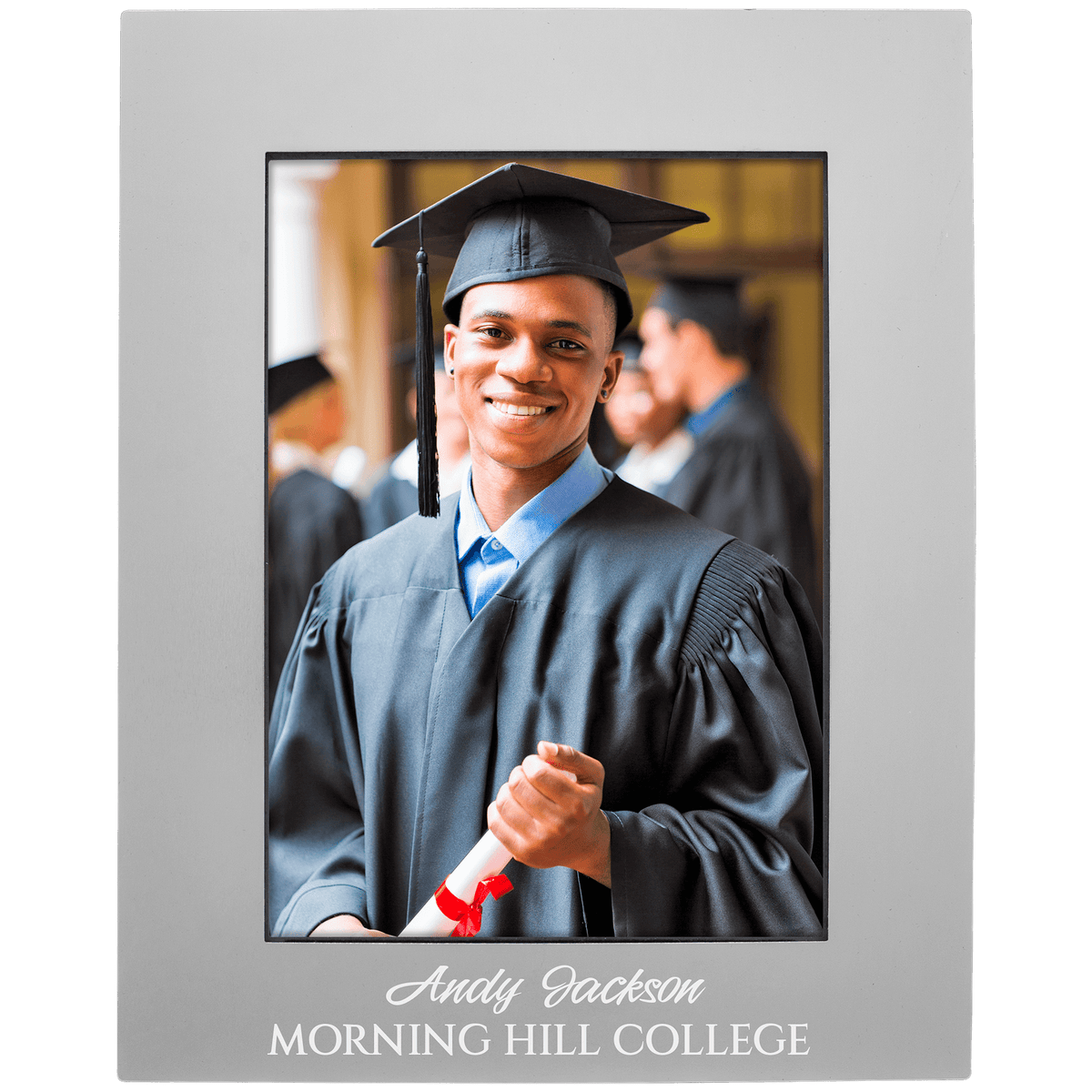 5x7 Anodized Aluminum Photo Frame - LyteWork